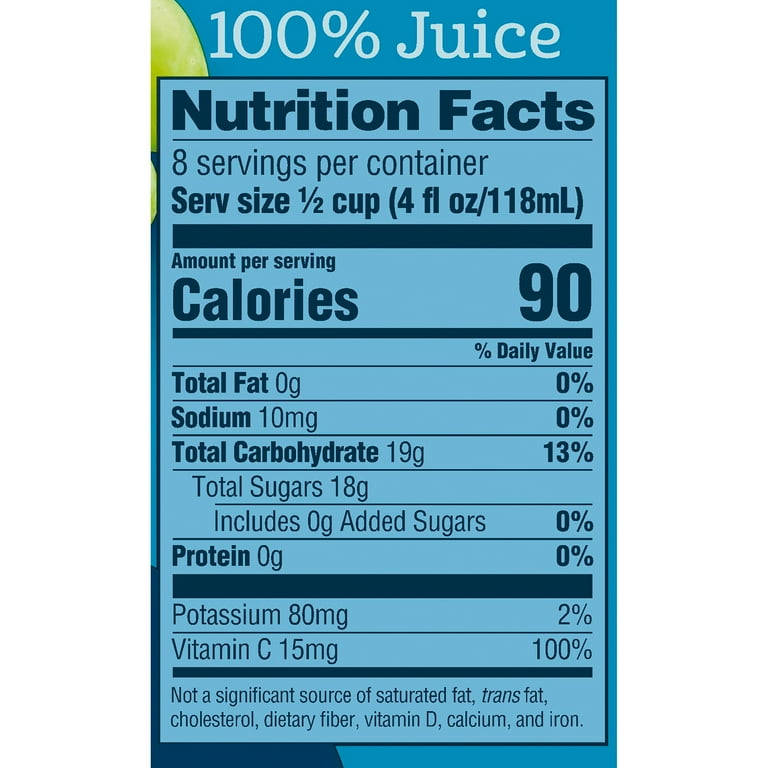 Gerber 100 White Grape Juice 32 fl oz bottle Pack of 6