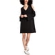 thumbnail image 1 of Rachel Roy Vestido tipo túnica con hombros descubiertos para mujer, negro, extra pequeño, 1 of 1