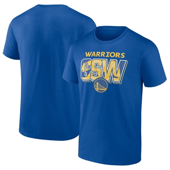 Men's Royal Golden State Warriors Full Court Press T-Shirt