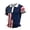 Navy #1, variant on WULMLEO Men's 250 Anniversary USA Shirt 250 Years American Polo Tops Short Sleeve 250th Birthday 4th of July Patriotic Flag Tee Light Blue 3XL