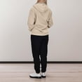 thumbnail image 6 of Sets for Women Clothing Two Piece Long Sleeve Hooded Tops Pants Jogger Hoodie Sweatsuit Casual Graphic Sweatshirt Sweatpant Suit (Khaki M), 6 of 6