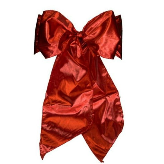 Tissue Lame Chair Sashes 6" x108" Bow Metallic 100% Polyester 8 COLORS Wedding", Red