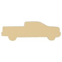 1 Pc 1-1/4" Truck Shape can be customized to the truck of your choice. Use with our other exclusive shapes for personalizing any occasion!