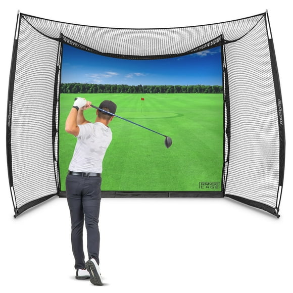 Jaula GoSports para prácticas de golf, campo de tiro, 3 m x 2,4 m