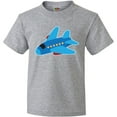 thumbnail image 3 of Inktastic Jet Airplane Childs Plane Youth T-Shirt, 3 of 5