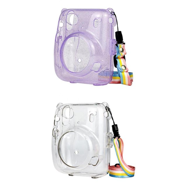 2 Uds Fun Protectora Dura Correa Antipolvo para Cámara Baoblaze Estuche de cámara de cristal