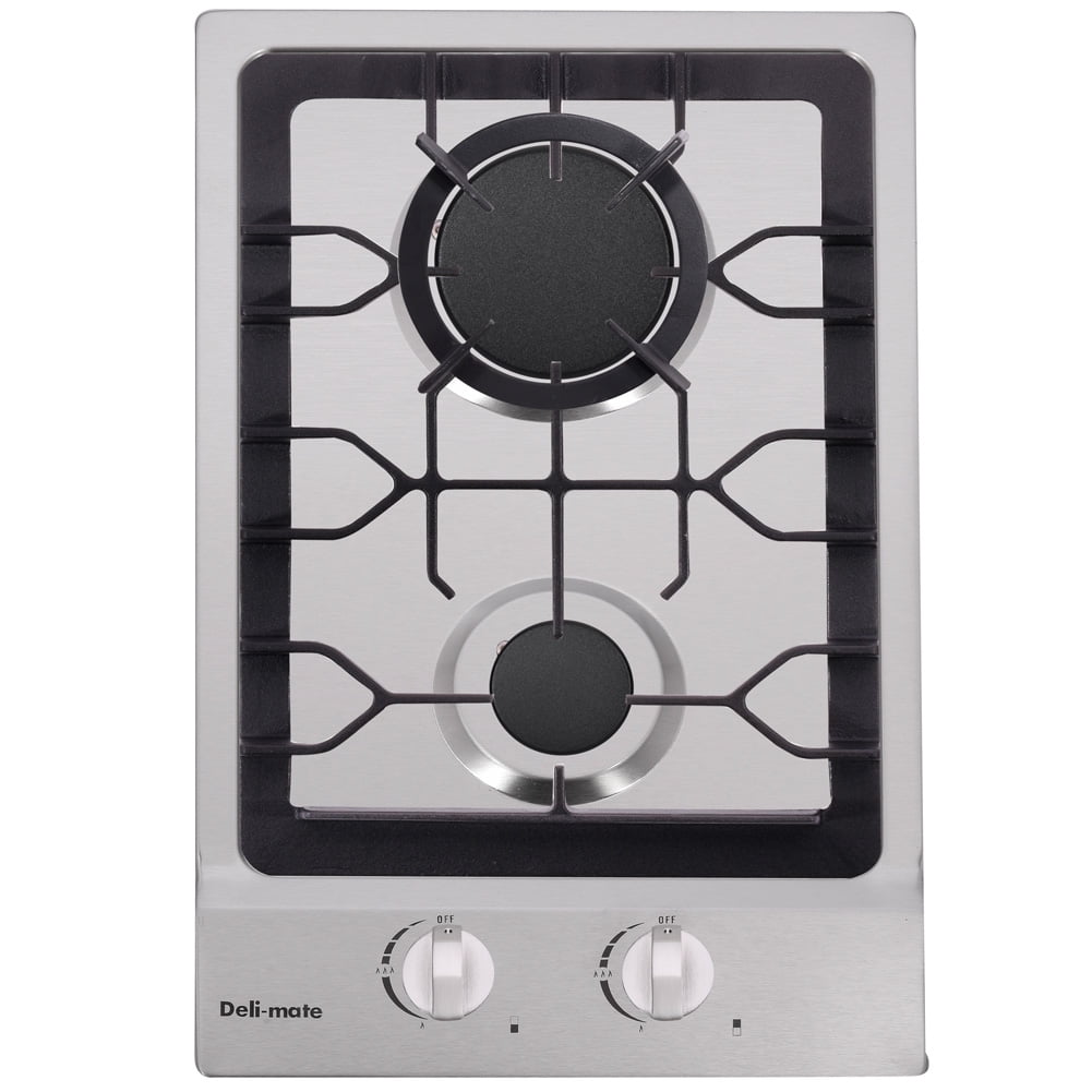 Delimate 12 inch Gas Stovetop Cooktop NG/LPG Convertible Sealed 2