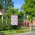 thumbnail image 6 of Wukai Violets Flowers Garden Flags Double Sided Welcome Garden Yard House Flags Outside Outdoor House (Only Flag), 6 of 8
