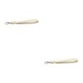 thumbnail image 1 of kurtrusly Bag Strap Made Top-grade Ensuring Durability And Style PU Wrist Bag Strap Purse Bag Belt Easy To Connect Simple Beige 2Set, 1 of 6