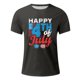 thumbnail image 5 of Tops para hombre, blusas y camisas de cuello redondo y manga corta para hombre, tops casuales de cuello redondo y manga corta con estampados especiales para hombre., 5 of 5