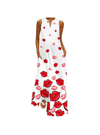 HSMQHJWE Womens Dress With Shorts Underneath Summer Wrap Print Casual Dress  Women Strapless Floral Bohemian Beach Chest Women'S Casual Dress Straight