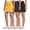 Set 3, variant on Real Essentials 3 Pack: Women's 16" Athletic Skort with Pocket - Skirt for Golf Tennis Gym Running (Available In Plus)
