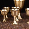 thumbnail image 2 of Cáliz de altar para ceremonias, adivinación, copa ritual, copa de altar de triple luna, L, estrella de madera, 2 of 5