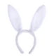 thumbnail image 1 of EeaseMX Plush Bunny Ears Hairbands Lindo Bunny Diadema Bunny Ears Hairbands (Blanco), 1 of 7