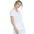 thumbnail image 4 of Infinity Cherokee Women Nurse Scrubs Top Zip Front V-Neck CK810A, 4 of 5