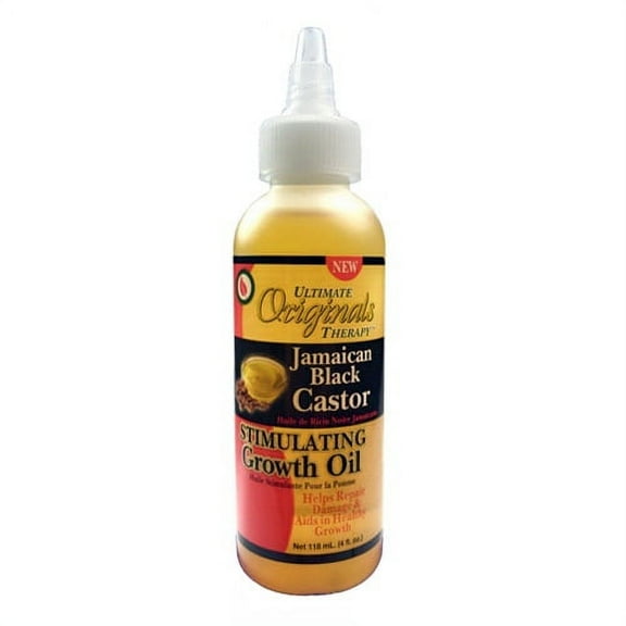 Ultimate Originals Therapy Jamaican Black Castor Stimulating Growth Oil, 4 Oz, 2 Pack