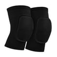 thumbnail image 2 of harayaa 2Pcs Knee Pads Knee Braces Support Basketball Football Protectors Protection Sleeves for Powerlifting Fitness Climbing Tennis Black, 2 of 9