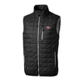 thumbnail image 2 of Men's Cutter & Buck Black San Francisco 49ers Big & Tall Rainier PrimaLoft- Eco Insulated Full-Zip Puffer Vest, 2 of 3