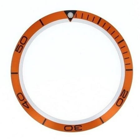 Planet Ocean Chrono - BEZEL INSERT FOR OMEGA SEAMASTER PLANET OCEAN XL 45.5MM CASE ORANGE
