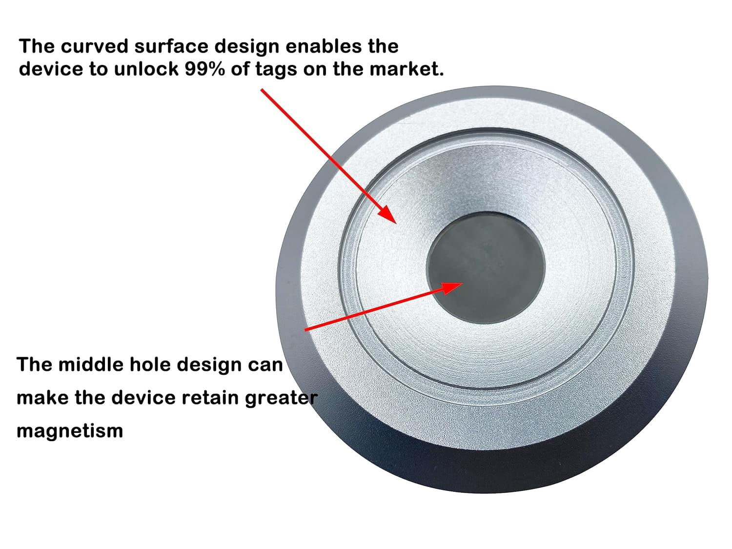 Super Powerful Rare Earth Magnet, 22500Gs Strong Magnet, Heavy Duty and Easy to Work, Package Include Fixing Screw Set