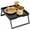 Black, variant on Artmeer Bamboo Bed Tray Table with Foldable Legs Breakfast Serving Tray Laptop Desk for Sofa Bed Eating Working, Natural