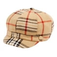 thumbnail image 5 of Woman's Newsboy Hat Beret Hat Cabbie Visor Cap, 5 of 12