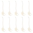 thumbnail image 1 of Miangastore 10Pcs Unfinished Angel Wing Cutouts For Craft Projects Khaki, 1 of 9