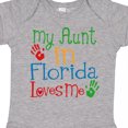 thumbnail image 4 of Inktastic My Aunt in Florida Loves Me Boys or Girls Baby Bodysuit, 4 of 5