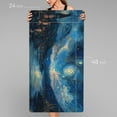 thumbnail image 4 of Blue Starry Sky Extended Gaming Mouse Pad - Large Non-Slip Desk Pad, 48x24 Inch, Keyboard and Mouse Desk Mat with Stitched Edges, Ideal for Game, Office & Home, 4 of 6