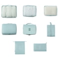 thumbnail image 1 of Teissuly Packing Cubes For Travel, 8 Set Luggage Organizers With Shoe Bag, Electronics Bag, Cosmetics Bag, Compression Cells, Accessories Bags Made With Wearable Waterpr Teissuly WER202309200258, 1 of 7