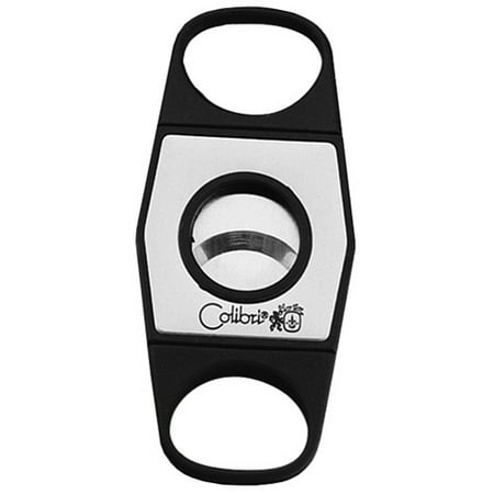 Colibri Cigar Cutter - Colibri Stainless Black Double Guillotine Cigar Cutter