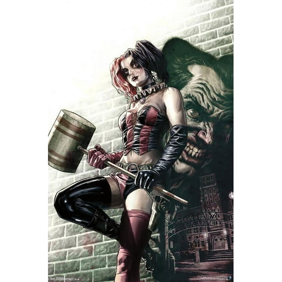 DC Comics - Harley Quinn - Wall Wall Poster, 22.375" x 34"