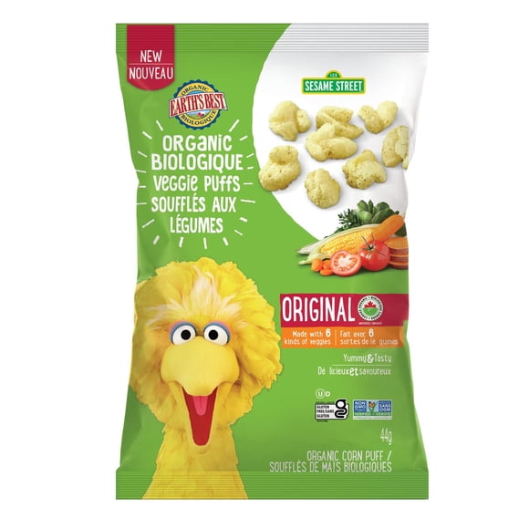 Earth's Best Organic Original Garden Veggie Puffs