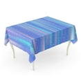 thumbnail image 1 of NUDECOR Beautiful Holographic Colorful Dots Dust Pastel Colored Lights Tablecloth Table Desk Cover Home Party Decor 52x70 inch, 1 of 1