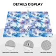 thumbnail image 3 of Balery Icy Blue Snowflakes Alfombrilla de Secado para Cocina, 18x24 Pulgadas, Súper Absorbente para Platos y Encimeras, 3 of 7