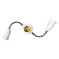 thumbnail image 2 of E27 Adaptador Flexible Portalámparas Divisor Multiusos Universal Soporte PC Extensible Extensor Giratorio Portalámparas Adecuado para Oficinas Tallere 3 cabezas, 2 of 9