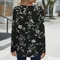 thumbnail image 7 of Craaazy Women's Winter Tops Casual Long Sleeve Button Shirts Business Dressy Work Blouses Gifts, 7 of 7