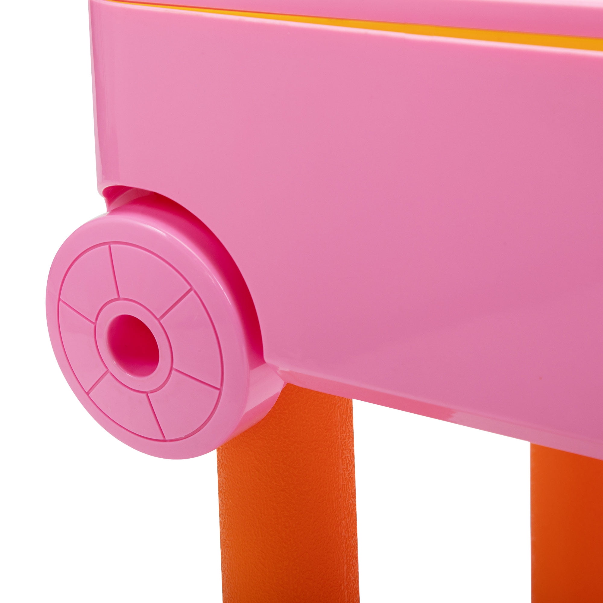 Lowestbest Kid Activity Table & Chair Set, Building Blocks Table for Toddler 3-10 Year Old, Pink Lowestbest Kid Activity Table & Chair Set, Building Blocks Table for Toddler 3-10 Year Old, Pink