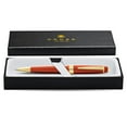 thumbnail image 3 of Cross Bailey Light Polished Amber Resin and Gold Tone Ballpoint Pen, 3 of 4