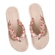 thumbnail image 2 of Alpargata de paja de imitación, sandalias para mujer, pantuflas de mujer con tacón plano y playa plana floral Wmkox8yii ytu8870, 2 of 6