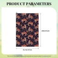 thumbnail image 4 of Kdxio Leopard Print Pattern Golf Towel (24" X 16") with Carabiner Clip - The Convenient Golf Cleaning Towel, 4 of 8