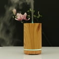 thumbnail image 3 of HDWUEN Mini Humidifiers for Bedroom Simulation Wood with Remote,Cool Mist Top Fill Humidifiers Silent for Home Office Bedside Aromatherapy Humidifier 200ML, 3 of 7