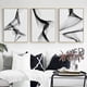 thumbnail image 5 of Cuadro decorativo moderno y sencillo para sala de estar, sofá, cuadro colgante, cuadro abstracto gris sin marco, fondo de dormitorio, tríptico de pared, 5 of 5