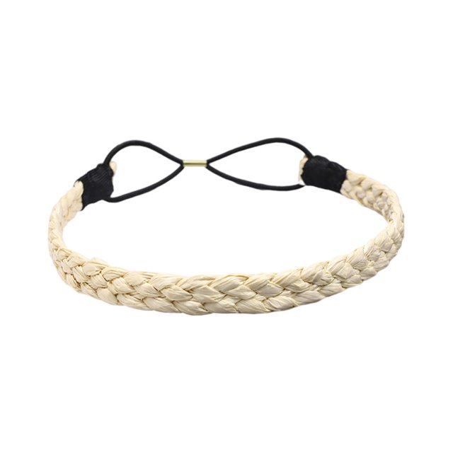 Minnieouse Diadema tejida hueca, elegante, estilo bohemio, nudo, diadema estrecha, accesorios para el peinado del cabello, diademas de verano para la playa Accesorio para el cabello Tipo 3 Minnieouse AP010005-03B