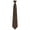 Brown, variant on Premier Adult Colours Fashion Plain Clip-On Tie