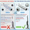 thumbnail image 4 of Replacement brush heads and filters for Bissell CrossWave Max 2554 2590 2593 2596 and HydroSteam Plus 35151 3515 35152 3513 3518 vacuum cleaners, 2-pack, 4 of 10