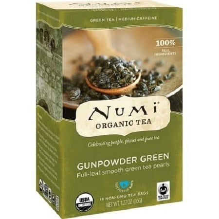 UPC 680692101096 product image for Numi Organic Tea  Gunpowder Green  Tea Bags  18 Ct | upcitemdb.com