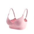 thumbnail image 4 of Nursing Bra For Pregnant Women Pregnancy Maternity Bra Breastfeeding Lactation Maternal Underwear Things Bras Maternity Clothes Pink M, 4 of 9