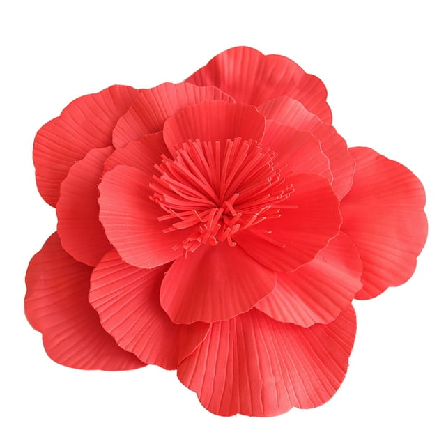 XASZHN Women Tea Party Headband Wedding Flower Cocktail Mesh Feathers Red_006 One Size