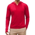 thumbnail image 5 of FNFYFH Men's UPF 50+ Sun Protection Shirts Lightweight Full Zip Hoodie Jacket Long Sleeve Rash Guard Quick Dry Fishing Hiking Performance Shirt, 5 of 9